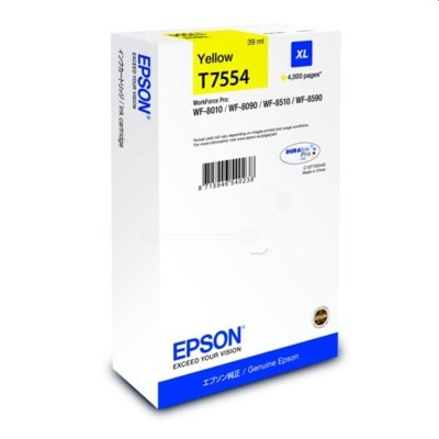 Tusz oryginalny T7554 do Epson (C13T755440) (Żółty)