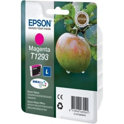 Tusz oryginalny T1293 do Epson (C13T12934010) (Purpurowy)