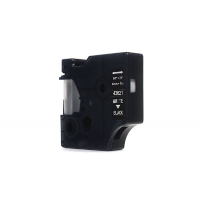 Taśma zamiennik D1-43621 do DYMO (D1-43621) (Czarny) Taśma zamiennik D1-43621 do DYMO (D1-43621) (Czarny)