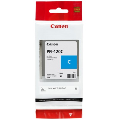 Tusz oryginalny PFI-120C do Canon (2886C001) (Błękitny)