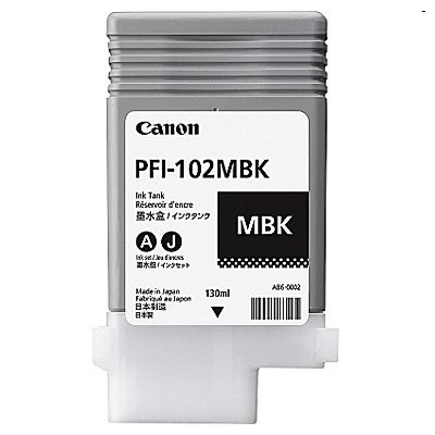 Tusz oryginalny PFI-102MBK do Canon (CF0894B001A) (Czarny matowy)