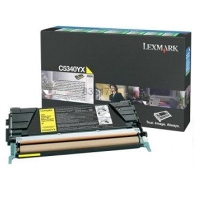 Toner oryginalny C5340YX do Lexmark (C5340YX) (Żółty)