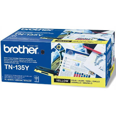 Toner oryginalny TN-135Y do Brother (TN135Y) (Żółty)