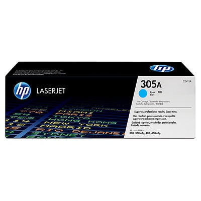 Toner oryginalny 305A do HP (CE411A) (Błękitny)