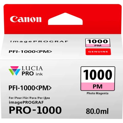 Tusz oryginalny PFI-1000PM do Canon (0551C001) (Purpurowy Foto)