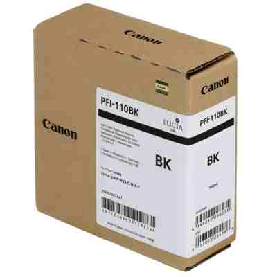 Tusz oryginalny PFI-110BK do Canon (2364C001) (Czarny)