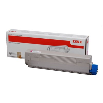 Toner oryginalny C831/841 do Oki (44844506) (Purpurowy)