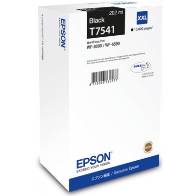 Tusz oryginalny T7541 do Epson (C13T754140) (Czarny)