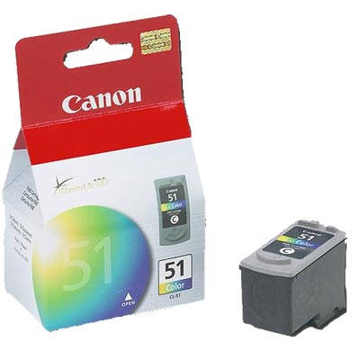 Tusz oryginalny CL-51 do Canon (0618B001) (Kolorowy)