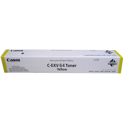 Toner oryginalny C-EXV 64 Y do Canon (5756C002) (Żółty)