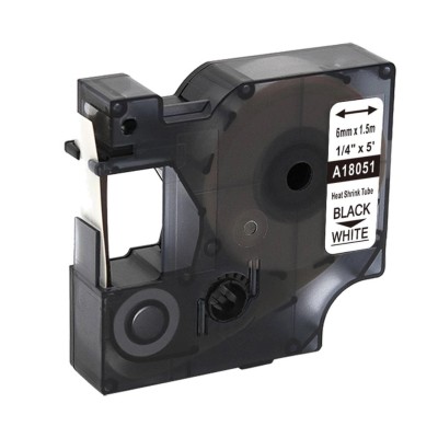 Rurka Termokurczliwa zamiennik 18051 do DYMO (18051) (Biały)