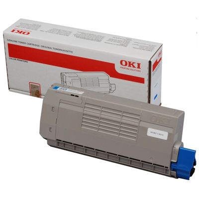 Toner oryginalny C710 do Oki (44318607) (Błękitny)