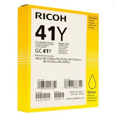 Tusz oryginalny GC-41Y do Ricoh (405764) (Żółty)
