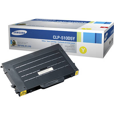 Toner oryginalny CLP-510D5Y 5K do Samsung (CLP-510D5Y) (Żółty)