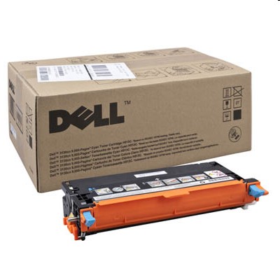 Toner oryginalny 3130 3k do Dell (593-10294) (Błękitny)