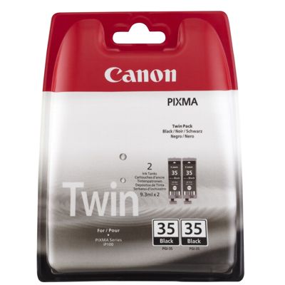 Tusze oryginalne PGI-35 do Canon (1509B029) (Czarny) (dwupak)