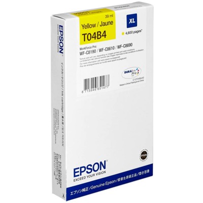 Tusz oryginalny T04B4 XL do Epson (C13T04B440) (Żółty)