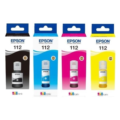 Tusze oryginalne 112 CMYK do Epson (112CMYK) (komplet)