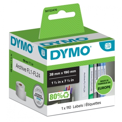 Etykiety oryginalny LW-99018 do DYMO (LW-99018) (Biały)