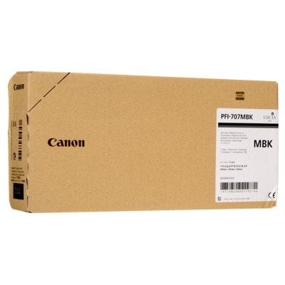 Tusz oryginalny PFI-707MBK do Canon (9820B001) (Czarny matowy)