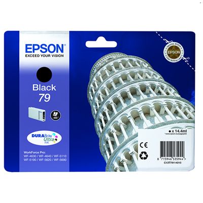 Tusz oryginalny T7911 do Epson (C13T79114010) (Czarny)