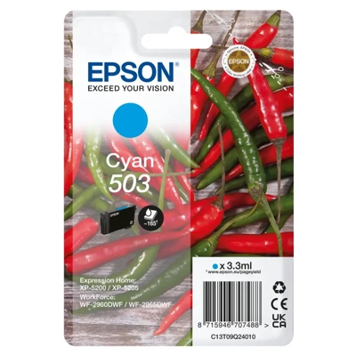 Tusz oryginalny 503 do Epson (C13T09Q24010) (Błękitny)