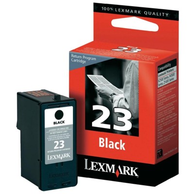 Tusz oryginalny 23 do Lexmark (18C1523E) (Czarny)