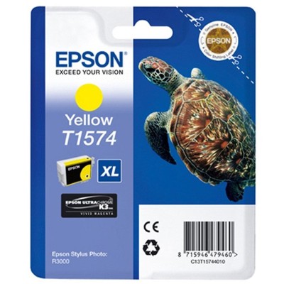 Tusz oryginalny T1574 do Epson (C13T15744010) (Żółty)