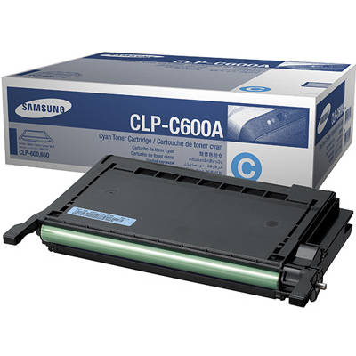 Toner oryginalny CLP-C600A do Samsung (CLP-C600A) (Błękitny)