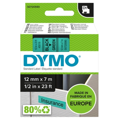 Taśma Barwiąca oryginalny D1-45019 do DYMO (D1-45019) (Zielony)