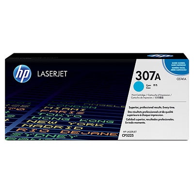 Toner oryginalny 307A do HP (CE741A) (Błękitny)