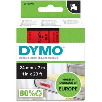 Taśma Barwiąca oryginalny D1-53717 do DYMO (D1-53717) (Czerwony)