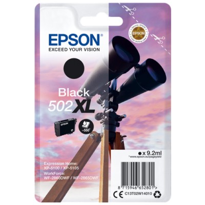 Tusz oryginalny 502 XL do Epson (C13T02W14010) (Czarny)