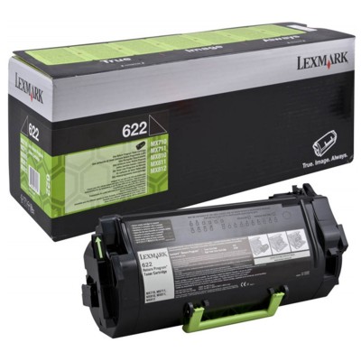 Toner oryginalny 622 do Lexmark (62D2000) (Czarny)