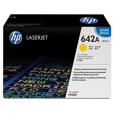 Toner oryginalny 642A do HP (CB402A) (Żółty)