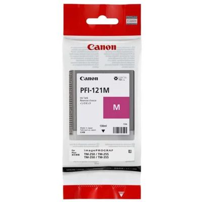 Tusz oryginalny PFI-121M do Canon (CF6267C001) (Purpurowy)