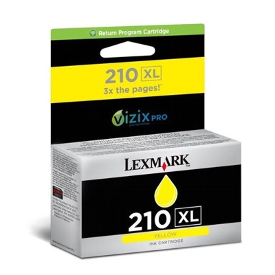 Tusz oryginalny 210XL do Lexmark (14L0177E) (Żółty)