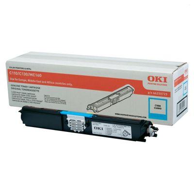 Toner oryginalny C110/130 do Oki (44250723) (Błękitny)