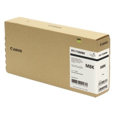 Tusz oryginalny PFI-710MBK do Canon (2353C001) (Czarny matowy)