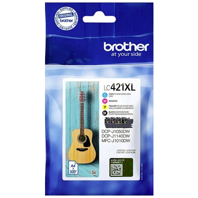 Tusz oryginalny LC-421 XL CMYK do Brother (LC-421XLVAL)