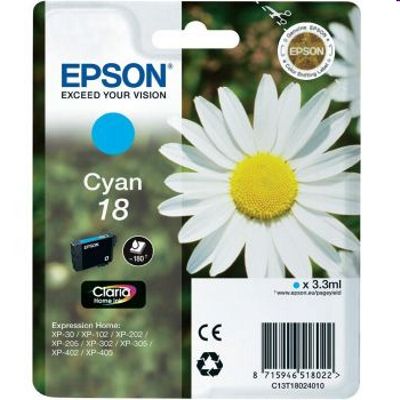 Tusz oryginalny T1802 do Epson (C13T18024010) (Błękitny)