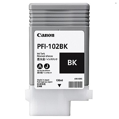 Tusz oryginalny PFI-102BK do Canon (CF0895B001AA) (Czarny)