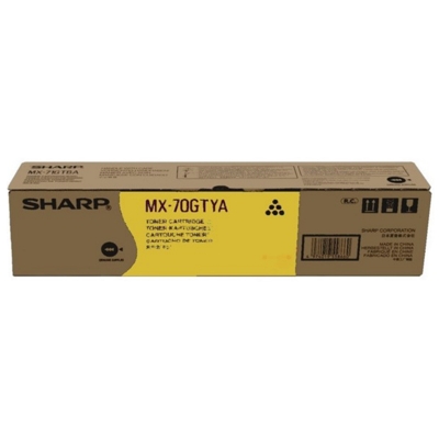 Toner oryginalny MX-70GTYA do Sharp (MX-70GTYA) (Żółty)
