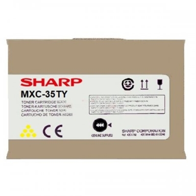 Toner oryginalny MX-C35TY do Sharp (MXC35TY) (Żółty)