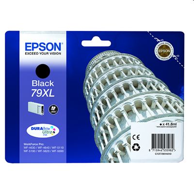 Tusz oryginalny T7901 do Epson (C13T79014010) (Czarny)