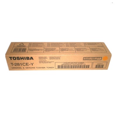 Toner oryginalny T-281CE-Y do Toshiba (6AK00000107) (Żółty)
