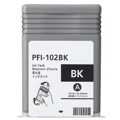 Tusz zamiennik PFI-102BK do Canon (CF0895B001A) (Czarny)
