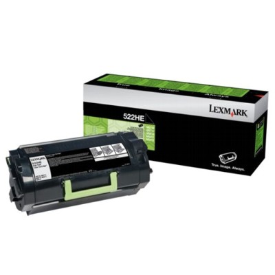 Toner oryginalny 520HE do Lexmark (52D2H0E) (Czarny)