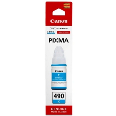 Tusz oryginalny GI-490 PGC do Canon (GI-490PGC) (Błękitny)