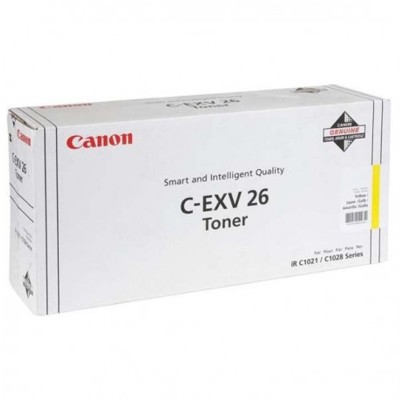 Toner oryginalny C-EXV26 Y do Canon (1657B006) (Żółty)